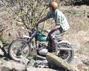 Classic Trials Scott Harrison. Excelsior Trials 197